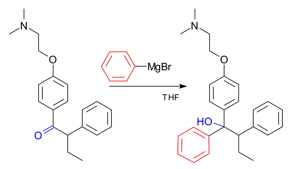 Industrial use of a Grignard Reagent